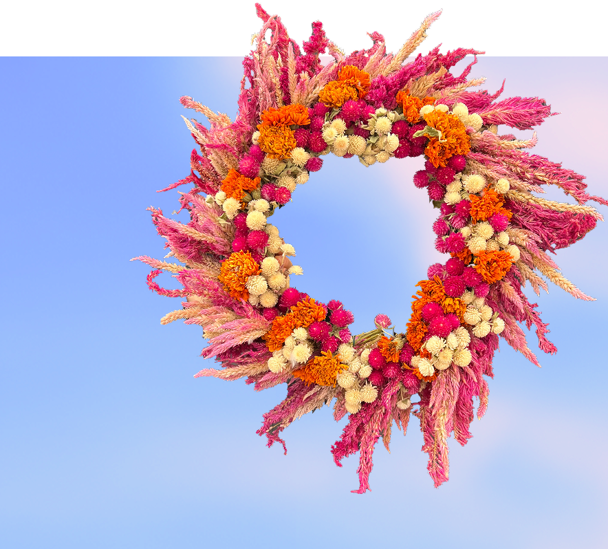 Custom Dried Wreath